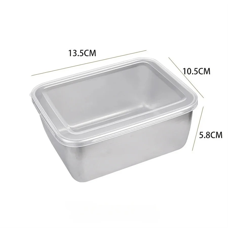Stainless Steel Food Storage Box Set | FitNest UK