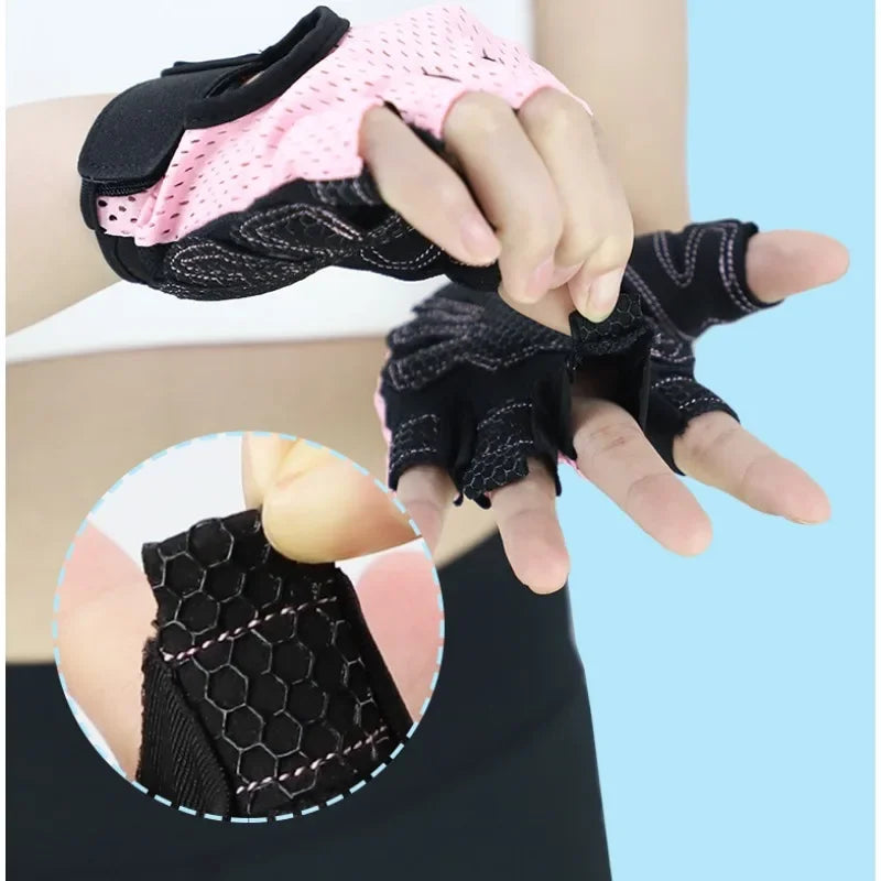 Fingerless Fitness Gloves  Breathable Grip | FitNest UK
