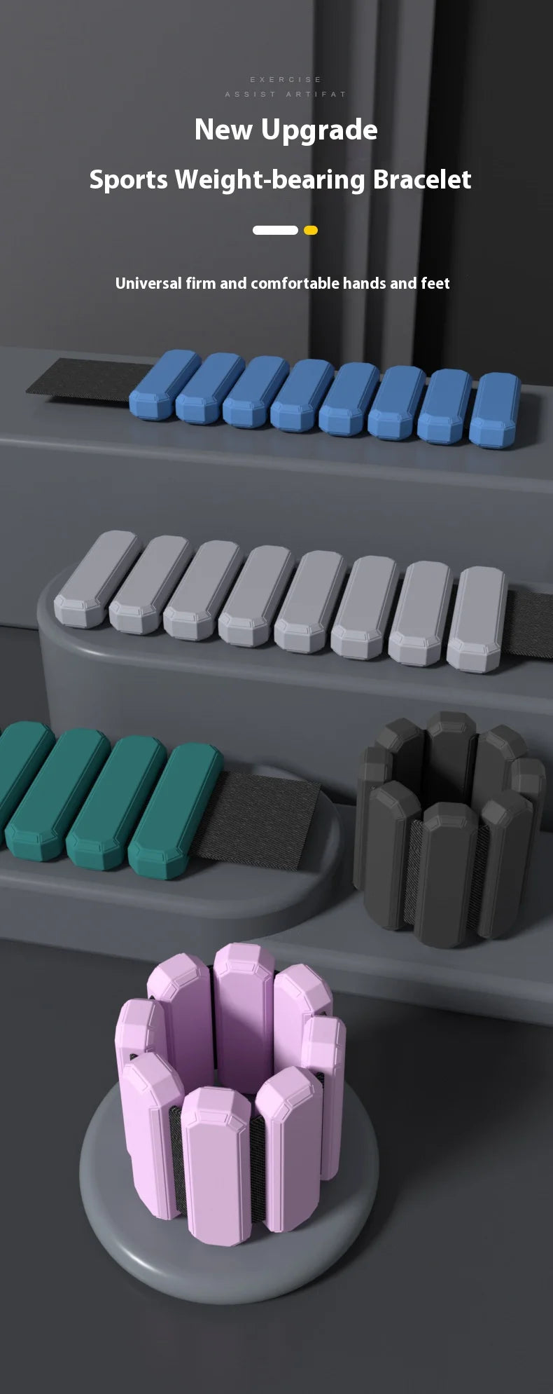 Adjustable Wrist & Ankle Weights Bracelet | FitNest UK