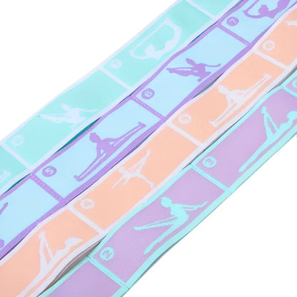 Yoga Stretching Strap  Elastic Band | FitNest UK