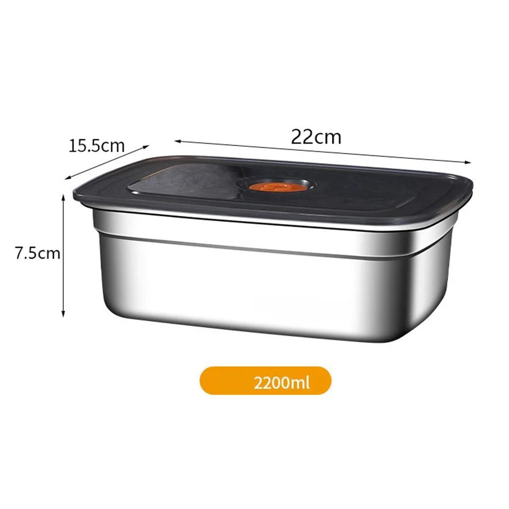 Stainless Steel Camping Lunch Box  Leakproof | FitNest UK
