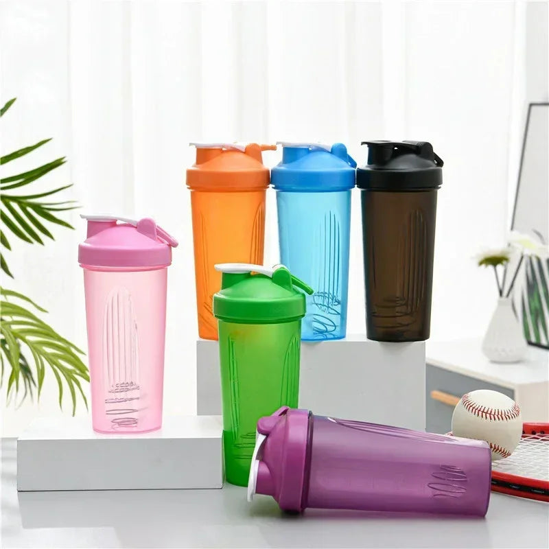 600ml Protein Shaker Bottle  Leak-Proof Mixer | FitNest UK