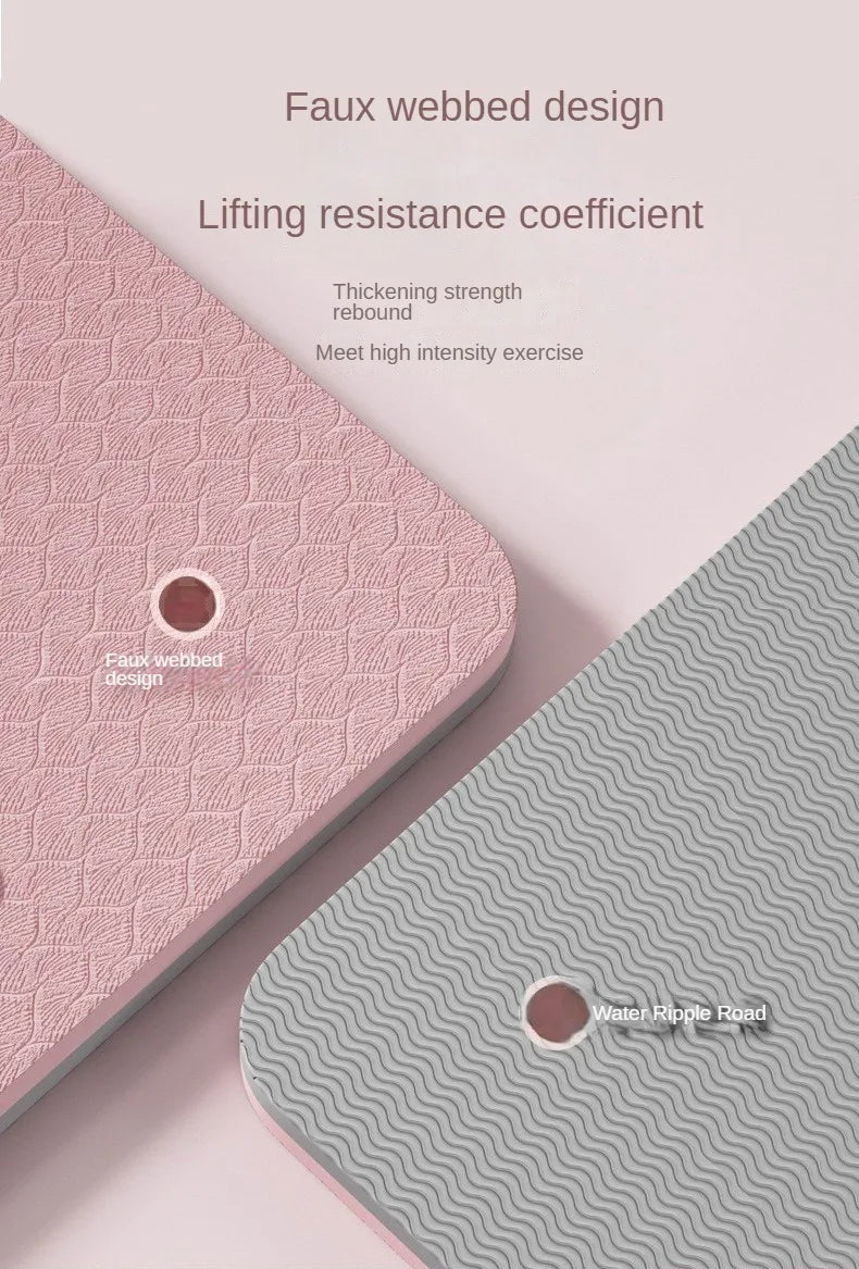 Natural Rubber Yoga Mat  Non-Slip | FitNest UK