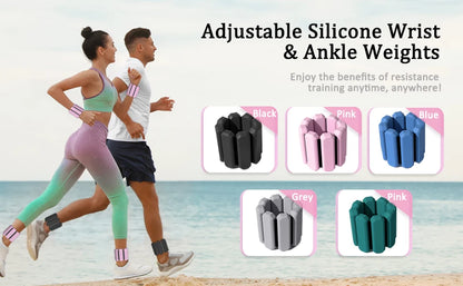 Adjustable Wrist & Ankle Weights  Fitness | FitNest UK