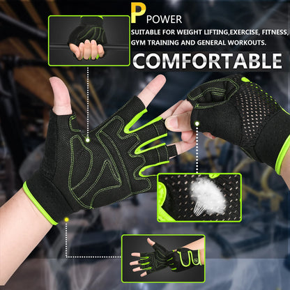 MOREOK Half-Finger Workout Gloves | FitNest UK