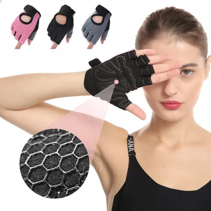 Fingerless Fitness Gloves  Breathable Grip | FitNest UK