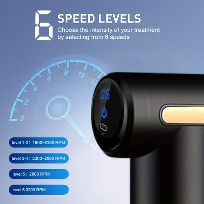 Mini Muscle Massage Gun  Portable Percussion | FitNest UK