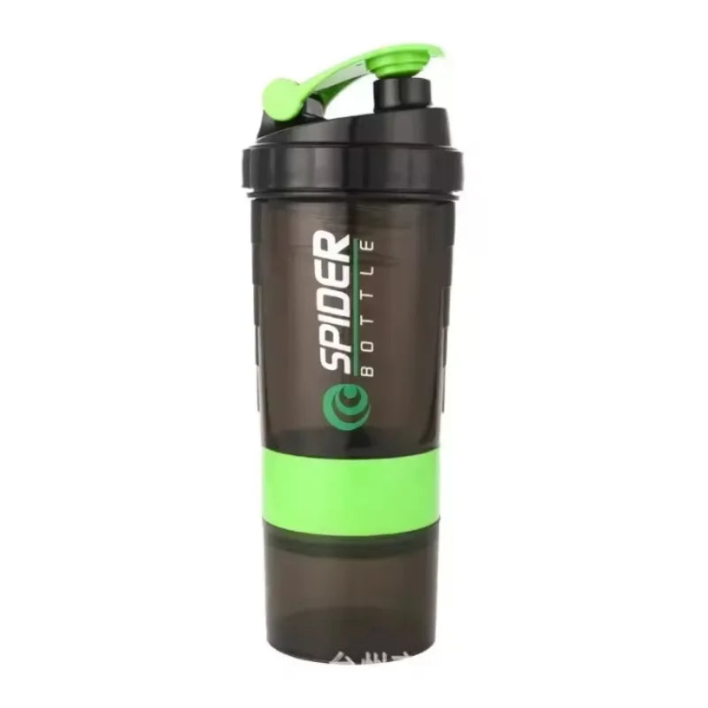 3-Layer Protein Shaker 550ml  Storage & Scale | FitNest UK