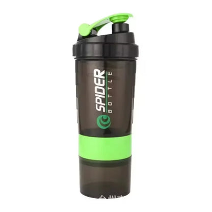 3-Layer Protein Shaker 550ml  Storage & Scale | FitNest UK