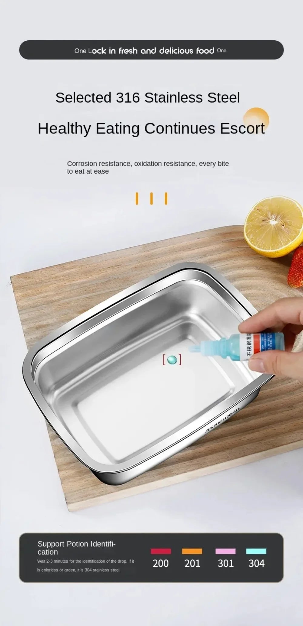 Stainless Steel Camping Lunch Box  Leakproof | FitNest UK