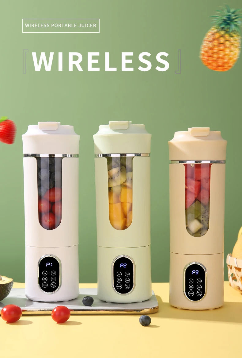 Wireless Portable Blender Cup  USB Juicer | FitNest UK