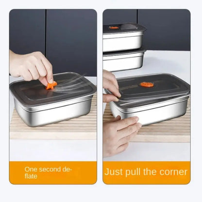 Stainless Steel Camping Lunch Box  Leakproof | FitNest UK