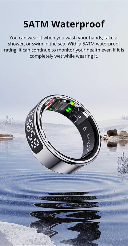 R12 Smart Ring  Waterproof Health Ring | FitNest UK
