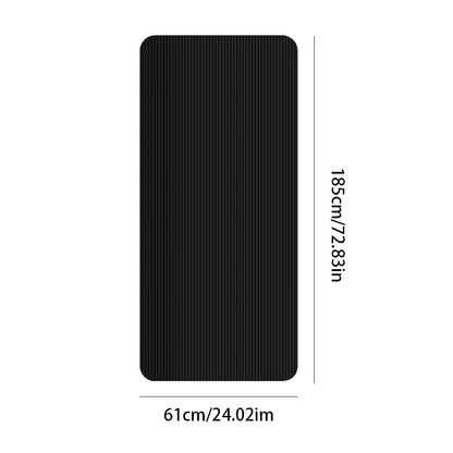 Thick Non-Slip Yoga Mat – Solid Color Fitness Exercise Mat for Home Gym & Workouts – FitNest UK
