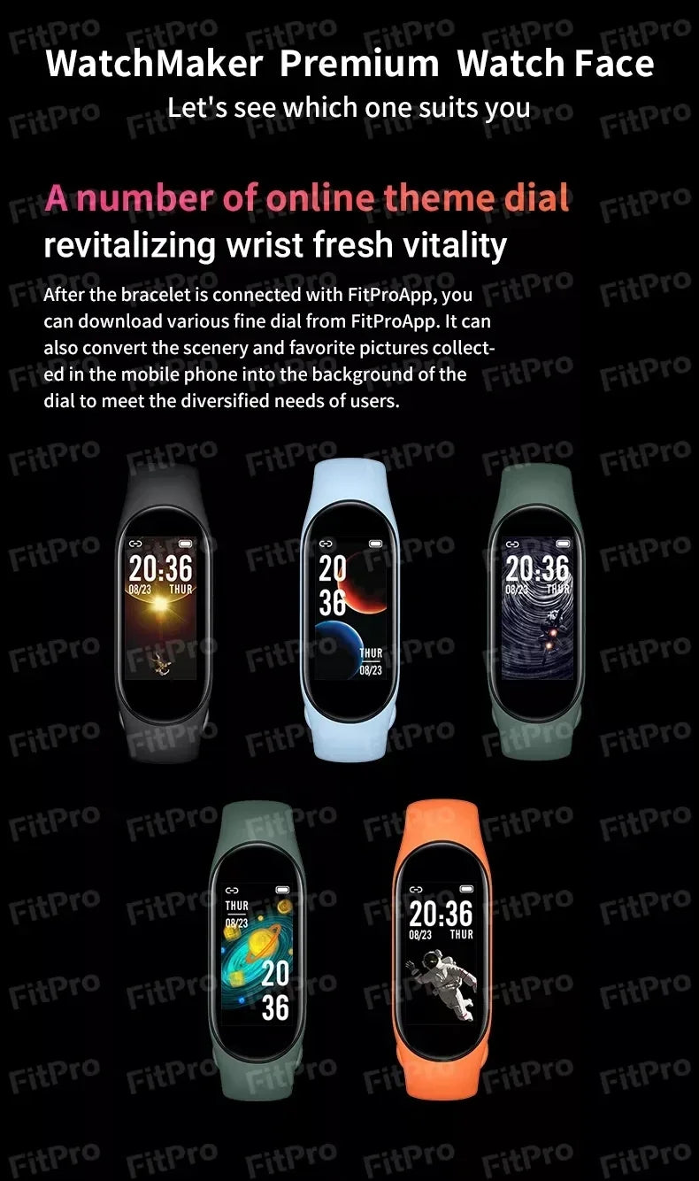 M7 Fitness Tracker  Heart & BP Smartwatch | FitNest UK