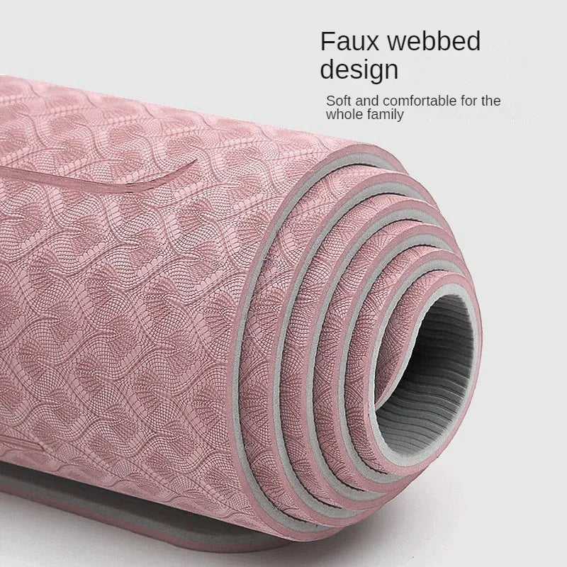 Natural Rubber Yoga Mat  Non-Slip | FitNest UK