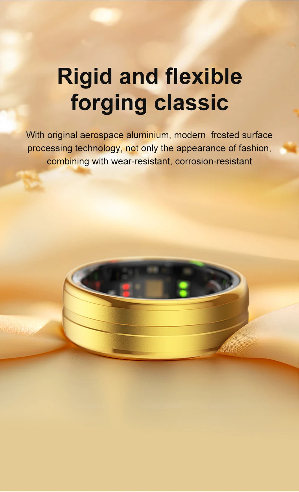 R06 Smart Ring  Heart & Oxygen Monitor | FitNest UK