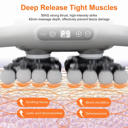 42-Head Massage Gun  Deep Tissue | FitNest UK