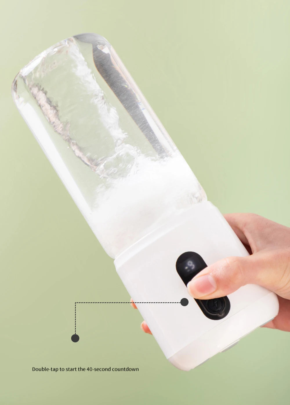 ABHI 500ml Portable Blender  16-Blade Juicer | FitNest UK