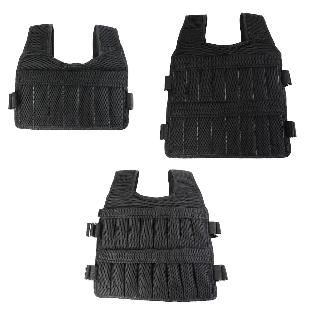 Adjustable Weight Training Vest 3-50kg | FitNest UK