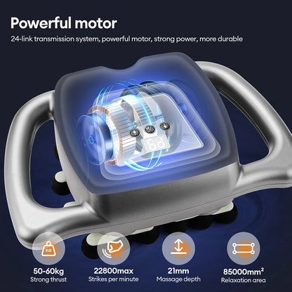 42-Head Massage Gun  Deep Tissue | FitNest UK
