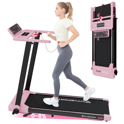 CITYSPORTS PRO Folding Treadmill w/ Auto Incline | FitNest UK