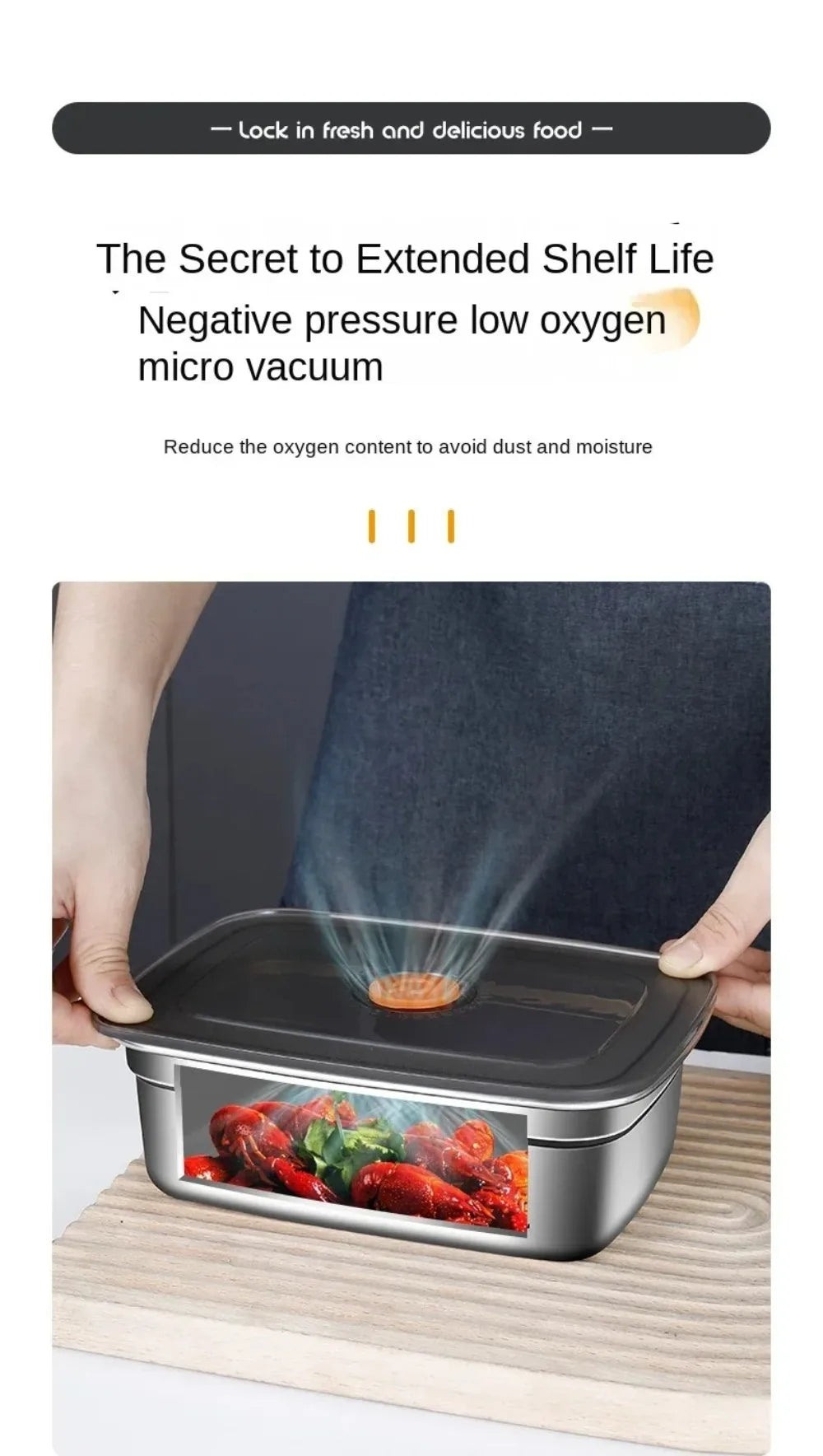 Stainless Steel Camping Lunch Box  Leakproof | FitNest UK