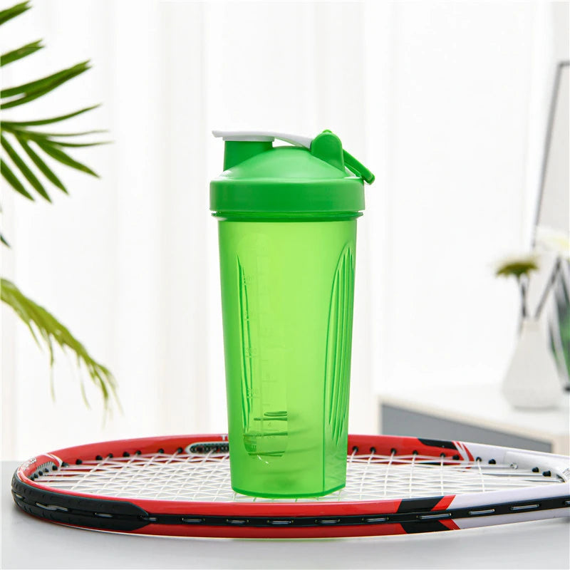 600ml Protein Shaker Bottle  Leak-Proof Mixer | FitNest UK