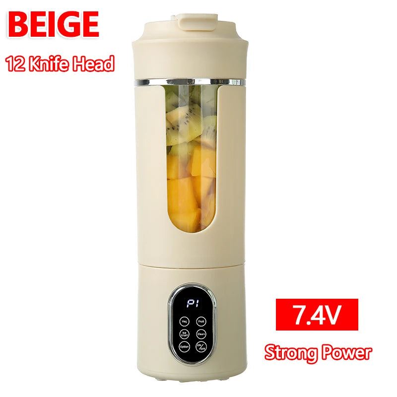 Wireless Portable Blender Cup  USB Juicer | FitNest UK