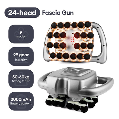 42-Head Massage Gun  Deep Tissue | FitNest UK