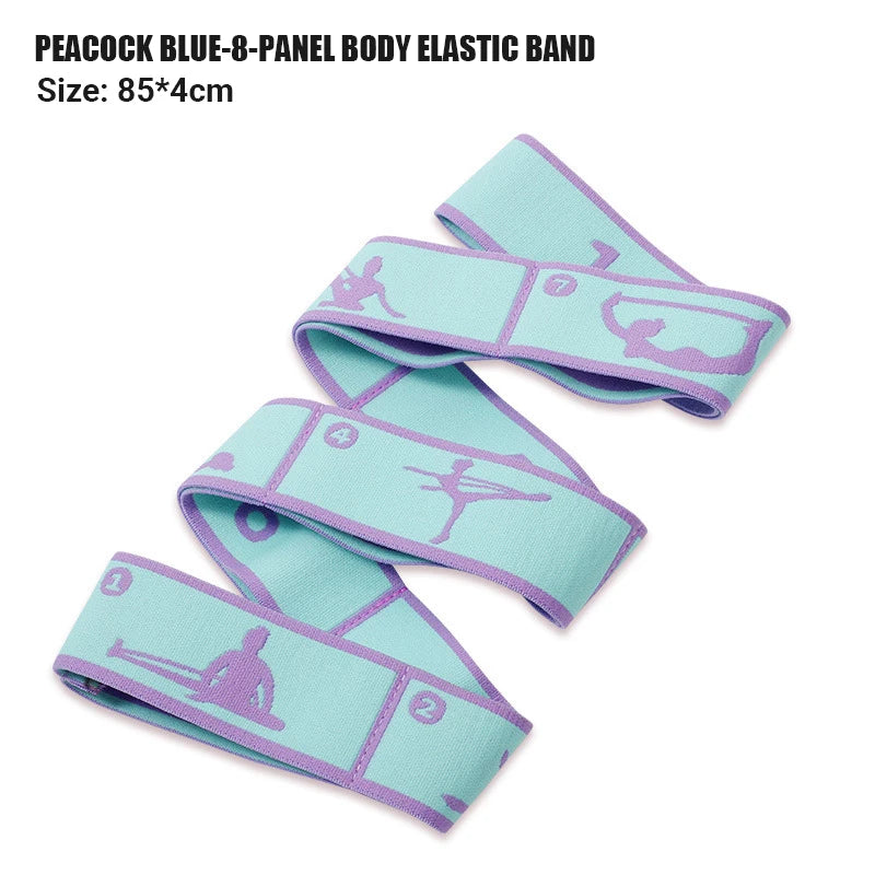 Yoga Resistance Band  Multi-Section Stretch | FitNest UK