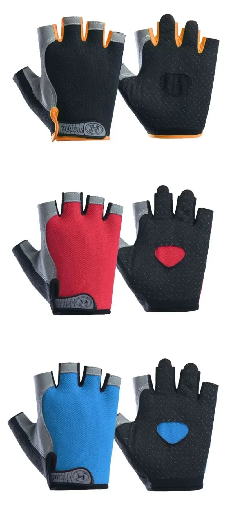 Breathable Half-Finger Fitness Gloves | FitNest UK