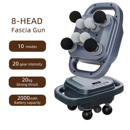 42-Head Massage Gun  Deep Tissue | FitNest UK