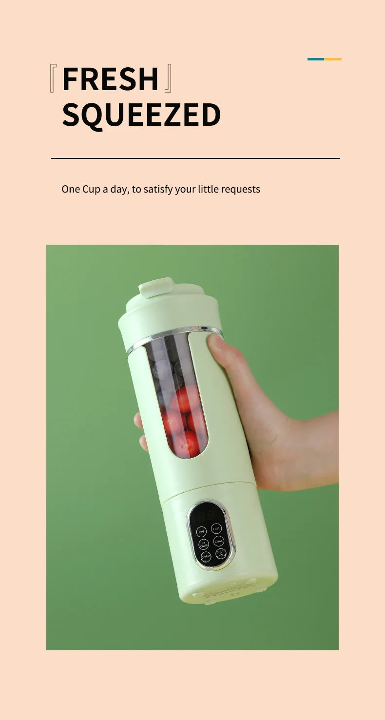 Wireless Portable Blender Cup  USB Juicer | FitNest UK