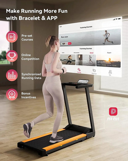 Foldable Treadmill with APP & Remote Control – FitNest UK