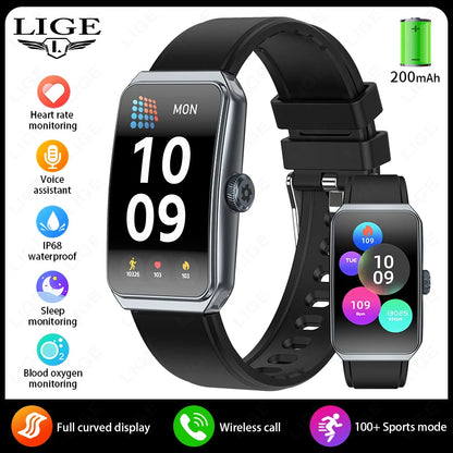 LIGE Smartwatch  Bluetooth & Fitness Tracker | FitNest UK