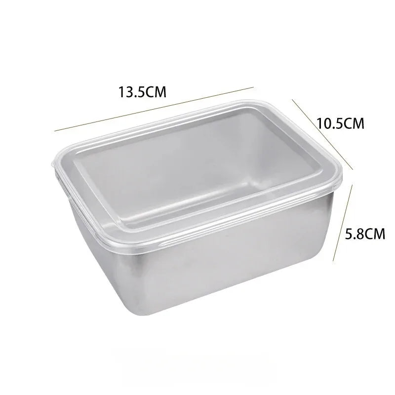 Stainless Steel Food Storage Box Set | FitNest UK