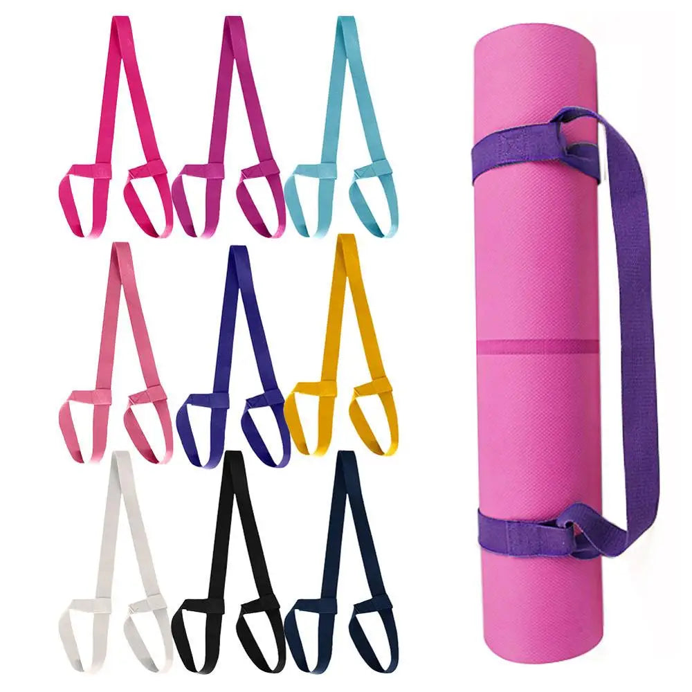 Adjustable Yoga Mat Strap  Elastic Carry Sling | FitNest UK
