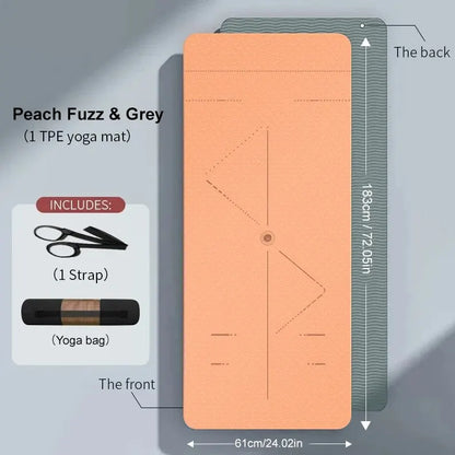 WESTTUNE Eco Yoga Mat - Non-Slip Exercise | FitNest UK