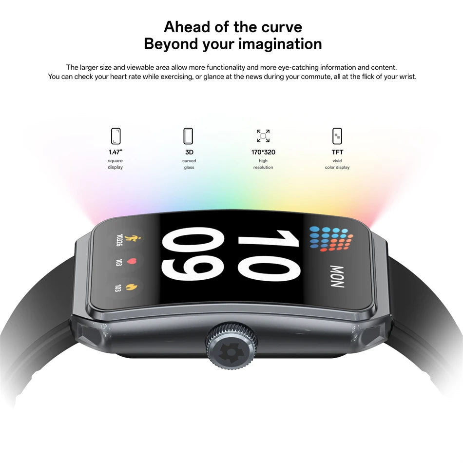 LIGE Smartwatch  Bluetooth & Fitness Tracker | FitNest UK