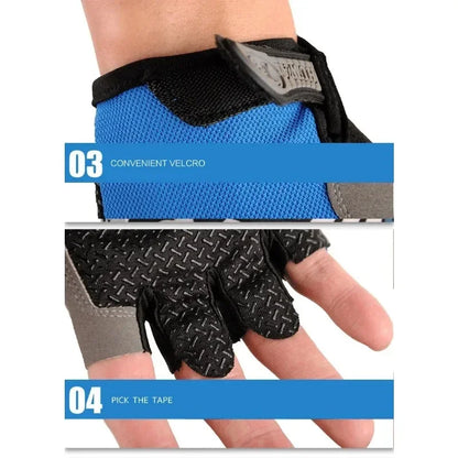 Breathable Half-Finger Fitness Gloves | FitNest UK