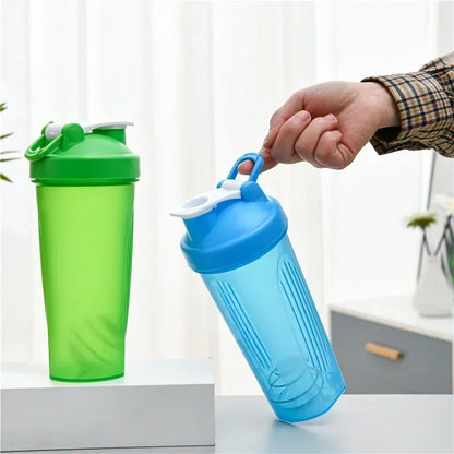 600ml Protein Shaker Bottle  Leak-Proof Mixer | FitNest UK
