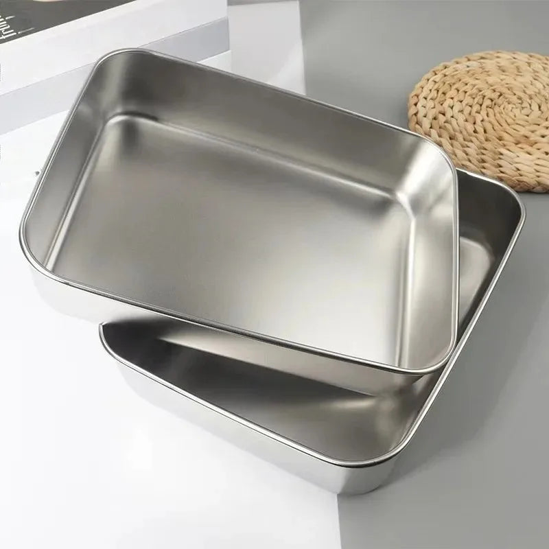 Stainless Steel Food Storage Box Set | FitNest UK