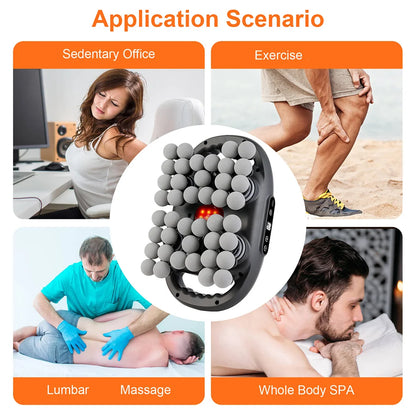 42-Head Massage Gun  Deep Tissue | FitNest UK