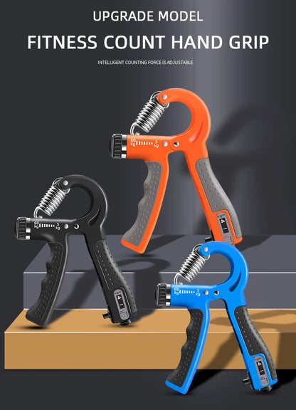 Adjustable Hand Grip Strengthener w/ Counter | FitNest UK