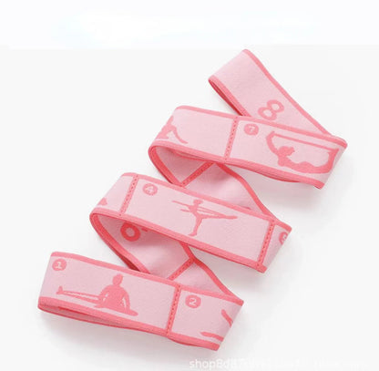Yoga Stretching Strap  Elastic Band | FitNest UK