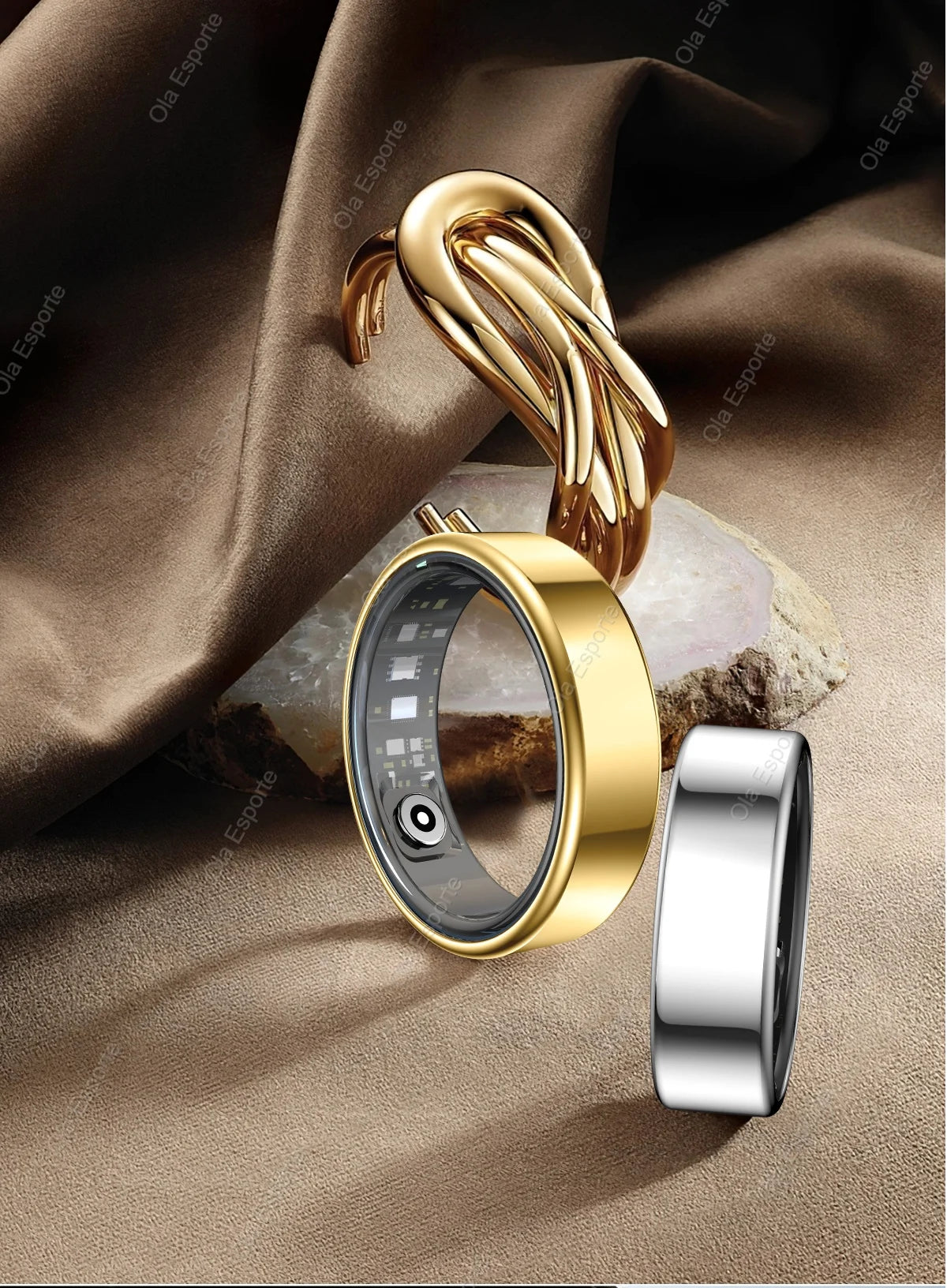 R09 Smart Ring  Heart & Oxygen Monitor | FitNest UK