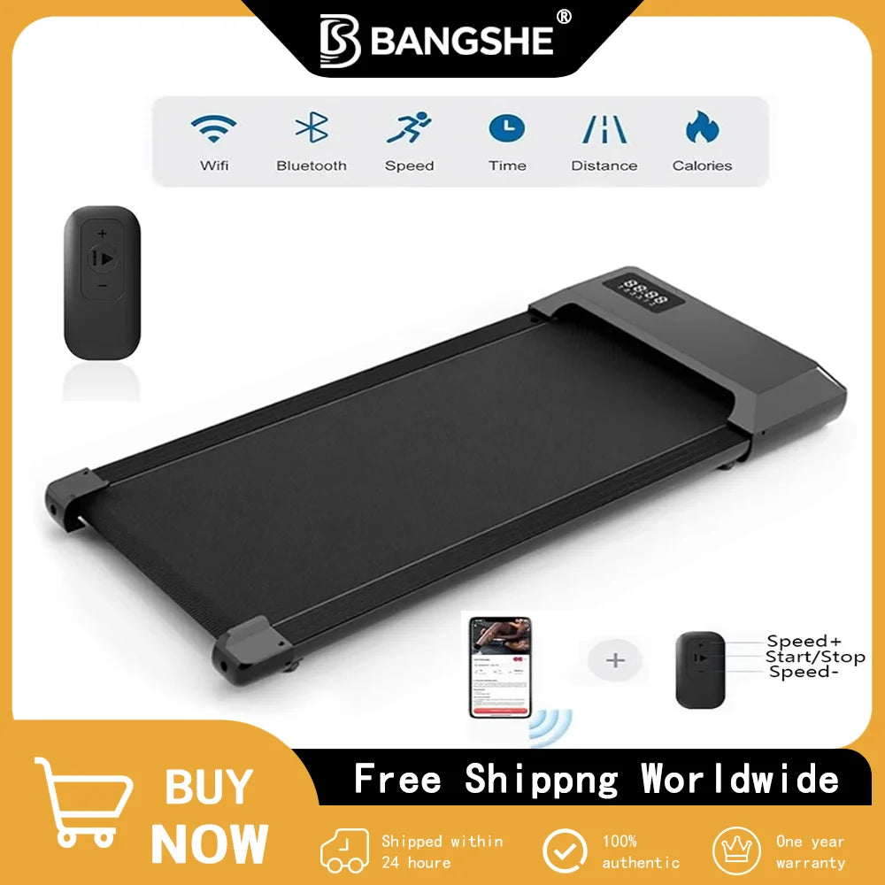 . 2-in-1 2.5HP Walking Pad Treadmill - Compact | FitNest UK