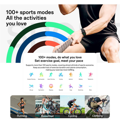 LIGE Smartwatch  Bluetooth & Fitness Tracker | FitNest UK