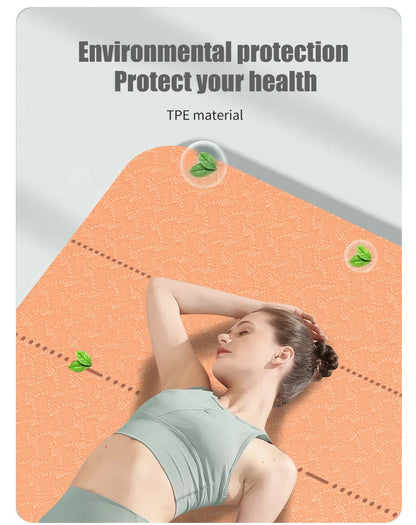 WESTTUNE Eco Yoga Mat - Non-Slip Exercise | FitNest UK